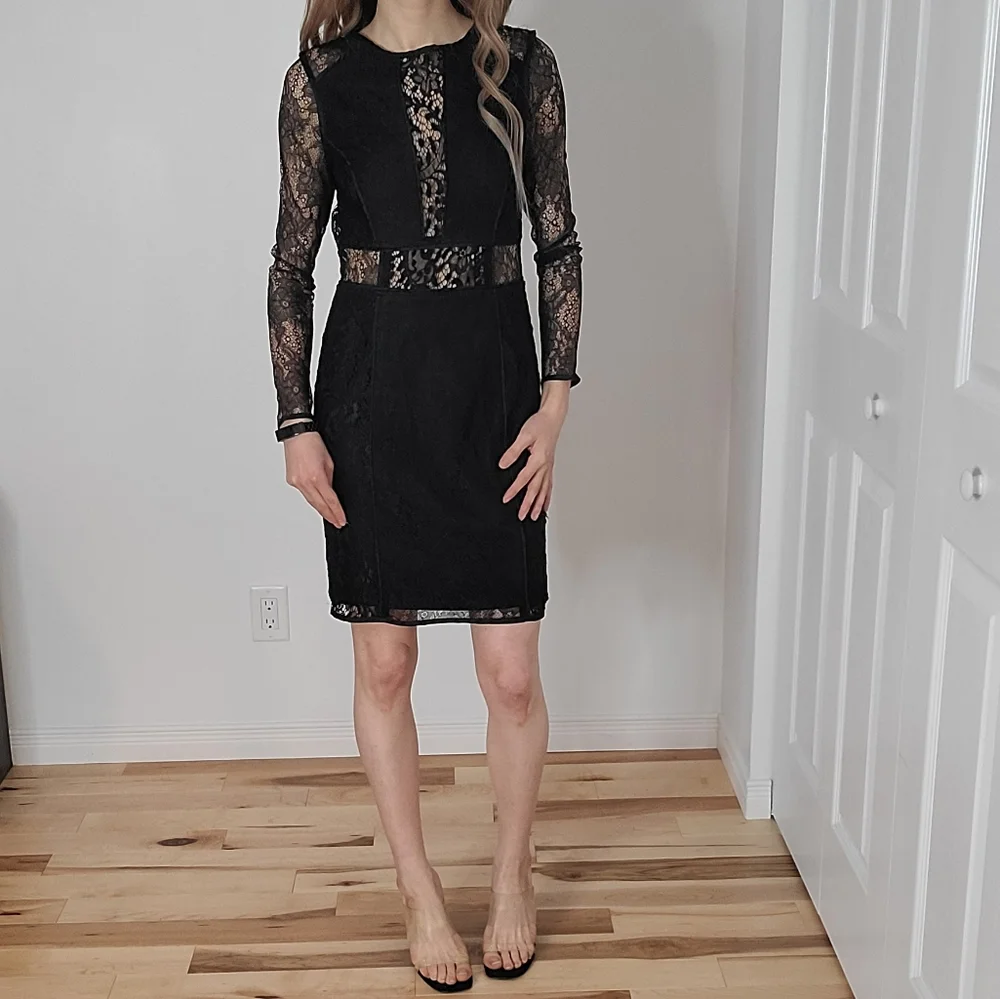 Minuet sheer lace dress - Picture 8 of 15